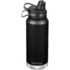 Klean Kanteen TKWide 946ml Insulated Bottle Chug Cap Black -SurviGear Store TK Chug Cap Black 01