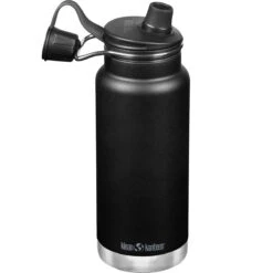 Klean Kanteen TKWide 946ml Insulated Bottle Chug Cap Black -SurviGear Store TK Chug Cap Black 02