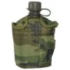 Mil-Tec Canteen With Cover 1 Litre Woodland -SurviGear Store USFeldflasche1LTRWL 1