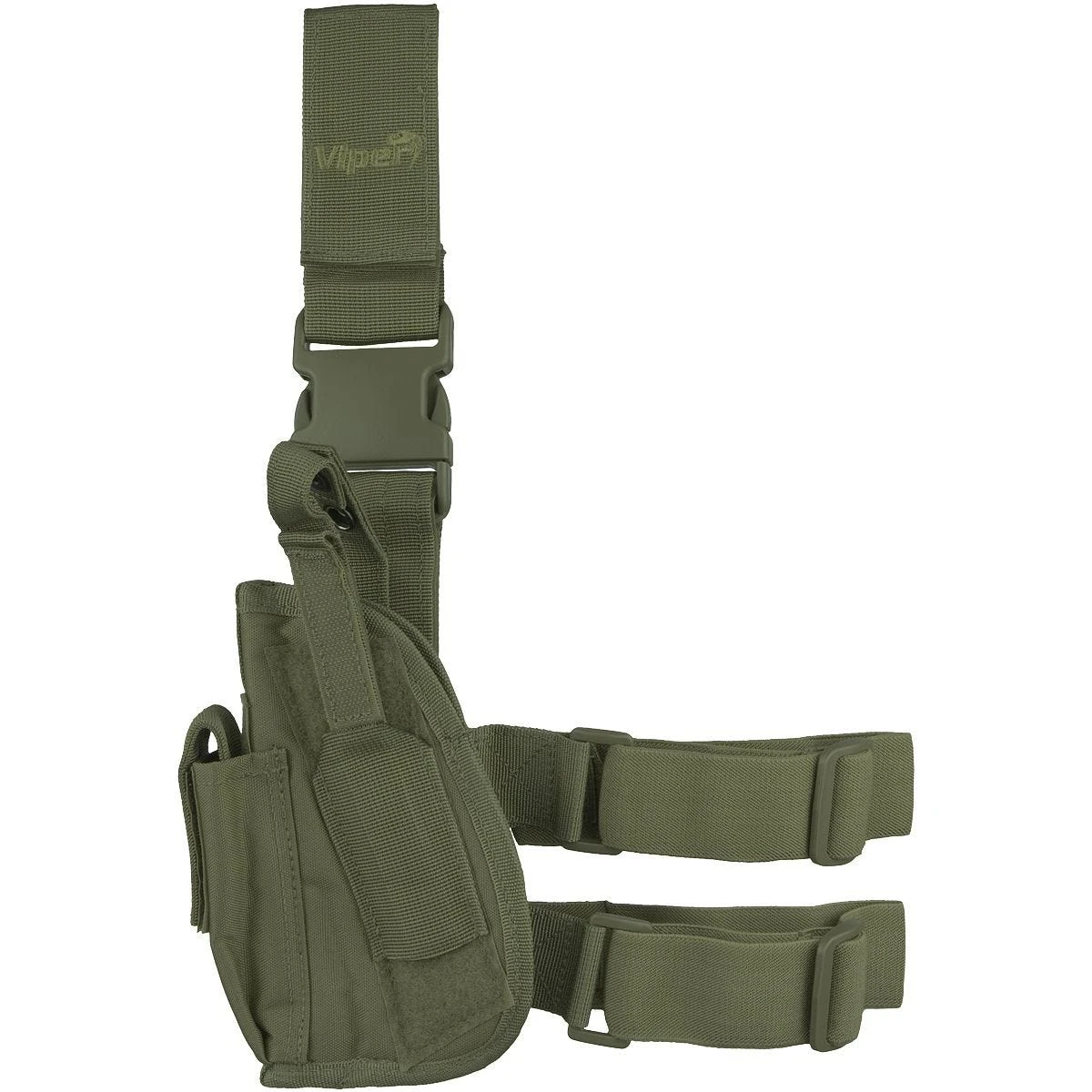 Viper Tactical Leg Holster Left Hand Green 3 Viper Tactical Leg Holster Left Hand Green