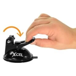 Xcel Suction Mount Black -SurviGear Store Xcel Suction mount black 3