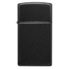 Zippo Carbon Fibre Design Lighter Grey Dusk Iced