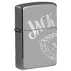 Zippo Jack Daniel's Armor Lighter Black Ice -SurviGear Store Z49282 Zippo Jack Daniel s Lighter Armor Black Ice 01