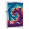Zippo Design Illusion Lighter Brushed Chrome -SurviGear Store Z6005582 Zippo Design Illusion Lighter Brushed 01