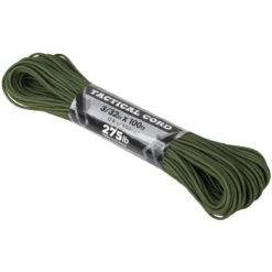Atwood Rope 100ft 275 Tactical Cord Olive Drab