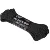 Atwood Rope 100ft 550 Paracord Black -SurviGear Store atwood rope 550 paracord 100ft black 001
