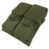 Condor Double M4/M16 Magazine Pouch MOLLE Olive Drab -SurviGear Store condor dbl m4 mag pouch OD 1