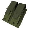 Condor Double Pistol Magazine Pouch Olive Drab -SurviGear Store condor double pistol mag pouch OD 1X
