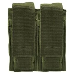 Condor Double Pistol Magazine Pouch Olive Drab -SurviGear Store condor double pistol mag pouch OD 2X