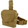 Condor Drop Leg Dump Pouch Coyote Brown -SurviGear Store condor drop leg dump pouch coyote brown 1