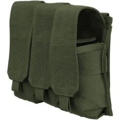 Condor Triple M4/M16 Magazine Pouch MOLLE Olive Drab -SurviGear Store condor triple m4 mag pouch olive drab 002