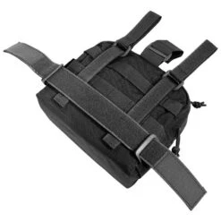 Flyye Drop Leg Accessories Pouch MOLLE Black -SurviGear Store drop leg acc pouch black 3a 2