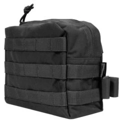 Flyye Drop Leg Accessories Pouch MOLLE Black -SurviGear Store drop leg acc pouch black 5a 2