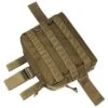 Flyye Drop Leg Accessories Pouch MOLLE Coyote Brown -SurviGear Store drop leg acc pouch coyote 1a 2