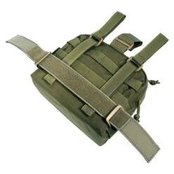 Flyye Drop Leg Accessories Pouch MOLLE Ranger Green -SurviGear Store drop leg acc pouch ranger green 3a 2