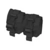 Flyye Double Fragmentation Grenade Pouch Black -SurviGear Store flyye dbl frag grenade pouch black 1a 2