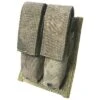 Flyye Double 9mm Magazine Pouch MOLLE A-TACS AU -SurviGear Store flyye double 9mm mag pouch atacsau 1a 2