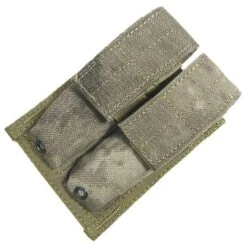 Flyye Double 9mm Magazine Pouch MOLLE A-TACS AU -SurviGear Store flyye double 9mm mag pouch atacsau 2a 2