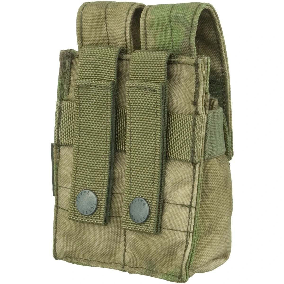 Flyye Double 9mm Magazine Pouch Ver. FE MOLLE A-TACS FG - Image 2