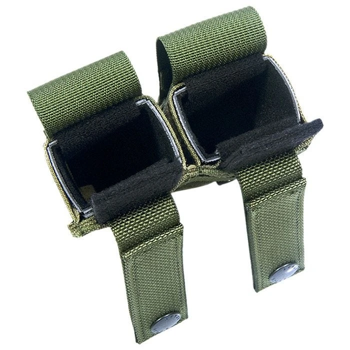 Flyye Double 9mm Pistol Magazine Pouch Ver. HP MOLLE A-TACS FG - Image 4