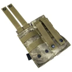 Flyye Double M4/M16 Magazine Pouch MOLLE A-TACS AU -SurviGear Store flyye double m4 m16 mag pouch atacsau 5a 2