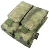 Flyye Double M4/M16 Magazine Pouch MOLLE A-TACS FG -SurviGear Store flyye double m4 m16 mag pouch atacsfg 1a 2