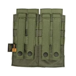 Flyye Double M4/M16 Magazine Pouch MOLLE Ranger Green -SurviGear Store flyye double m4 m16 mag pouch ranger 2a 2