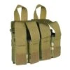 Flyye Double M4/M16 + Quad Pistol Magazine Pouch MOLLE MultiCam