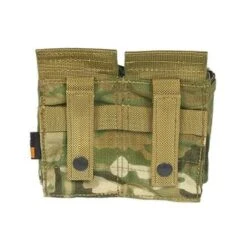 Flyye Double M4/M16 + Quad Pistol Magazine Pouch MOLLE MultiCam -SurviGear Store flyye double m4 quad mag pouch multi 2a 2