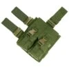 Flyye Drop Leg Double M4/M16 Magazine Pouch Olive Drab -SurviGear Store flyye drop leg dbl m4 m16 mag pouch olive 1a 2