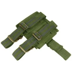 Flyye Drop Leg Double M4/M16 Magazine Pouch Olive Drab -SurviGear Store flyye drop leg dbl m4 m16 mag pouch olive 2a 2