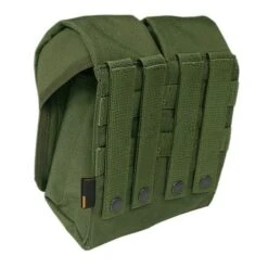 Flyye Dual AK Magazine Pouch MOLLE Olive Drab -SurviGear Store flyye dual ak mag pouch olive 2a 2