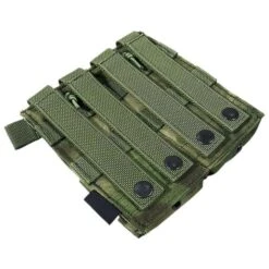 Flyye EV Universal Double Magazine Pouch MOLLE A-TACS FG -SurviGear Store flyye ev uni double mag pouch atacsfg 2 2