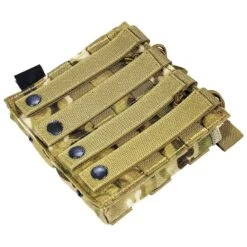 Flyye EV Universal Double Magazine Pouch MOLLE MultiCam -SurviGear Store flyye ev uni double mag pouch multi 2b 2