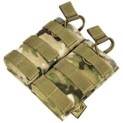 Flyye EV Universal Double Magazine Pouch MOLLE MultiCam -SurviGear Store flyye ev uni double mag pouch multi 3b 2