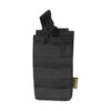 Flyye EV Universal Single Magazine Pouch MOLLE Black -SurviGear Store flyye ev uni single mag pouch black 1a 2