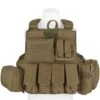 Flyye Force Recon Vest With Pouch Set Ver. Mar Coyote Brown -SurviGear Store flyye force recon vest coyote brown 2 2