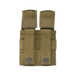 Flyye Double .45 Pistol Magazine Pouch MOLLE Coyote Brown -SurviGear Store flyye molle dbl 45 pistol mag pouch coyote 2a 2
