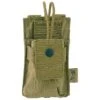 Flyye Short Radio Pouch MOLLE Khaki -SurviGear Store flyye molle short radio pouch khaki 1a 2