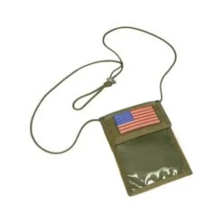 Flyye Neck ID Wallet Khaki -SurviGear Store flyye neck id wallet khaki 4a 3