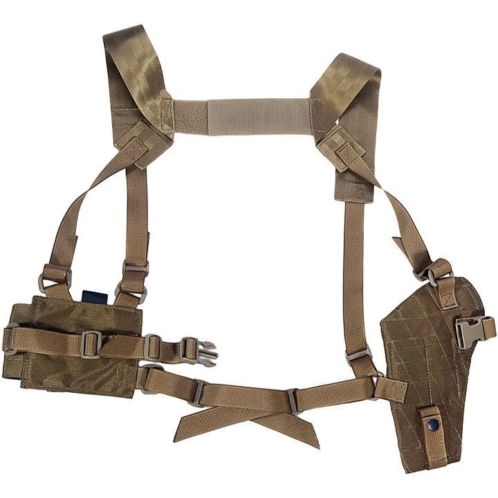 Flyye Shoulder Holster System Panel MOLLE Coyote Brown 4 Flyye Shoulder Holster System Panel MOLLE Coyote Brown - Image 2