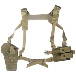 Flyye Shoulder Holster System Panel MOLLE Khaki