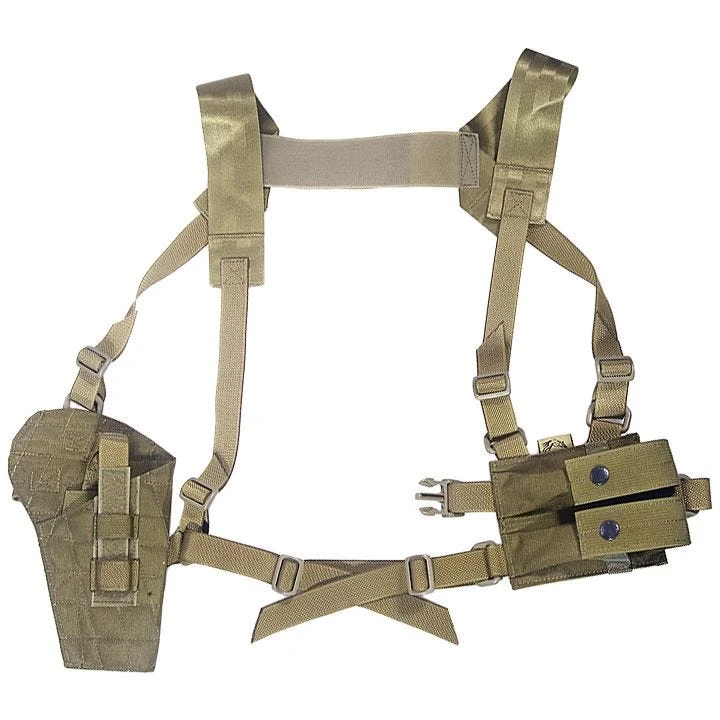 Flyye Shoulder Holster System Panel MOLLE Khaki 3 Flyye Shoulder Holster System Panel MOLLE Khaki
