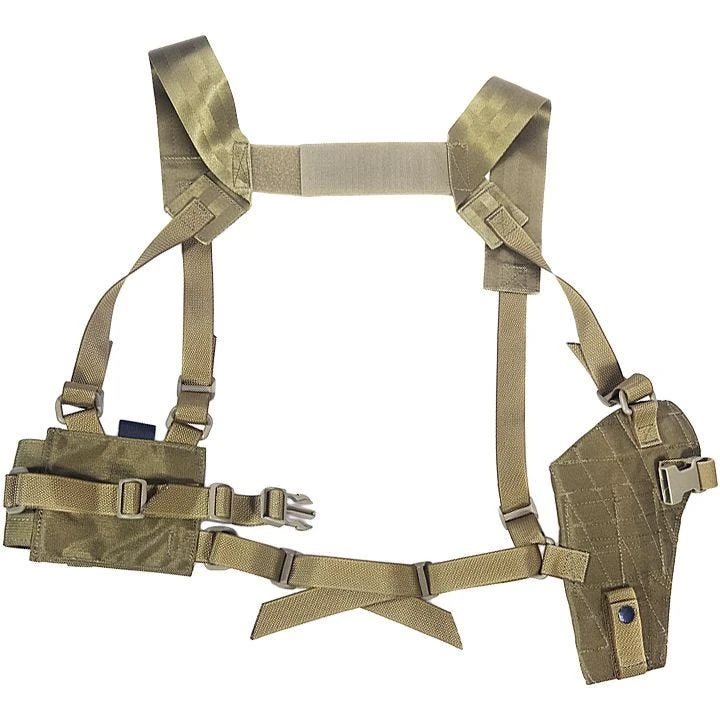 Flyye Shoulder Holster System Panel MOLLE Khaki 4 Flyye Shoulder Holster System Panel MOLLE Khaki - Image 2