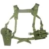 Flyye Shoulder Holster System Panel MOLLE Olive Drab 2 Flyye Shoulder Holster System Panel MOLLE Olive Drab -SurviGear Store flyye shoulder molle system panel OLIVE NEW 1 2