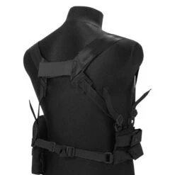Flyye Shoulder Holster System Panel MOLLE Black 7 Flyye Shoulder Holster System Panel MOLLE Black -SurviGear Store flyye shoulder molle system panel black 2b 2