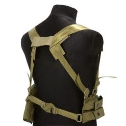 Flyye Shoulder Holster System Panel MOLLE Khaki 8 Flyye Shoulder Holster System Panel MOLLE Khaki -SurviGear Store flyye shoulder molle system panel khaki 2b 2