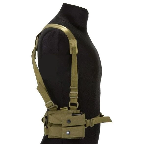 Flyye Shoulder Holster System Panel MOLLE Khaki 6 Flyye Shoulder Holster System Panel MOLLE Khaki - Image 4