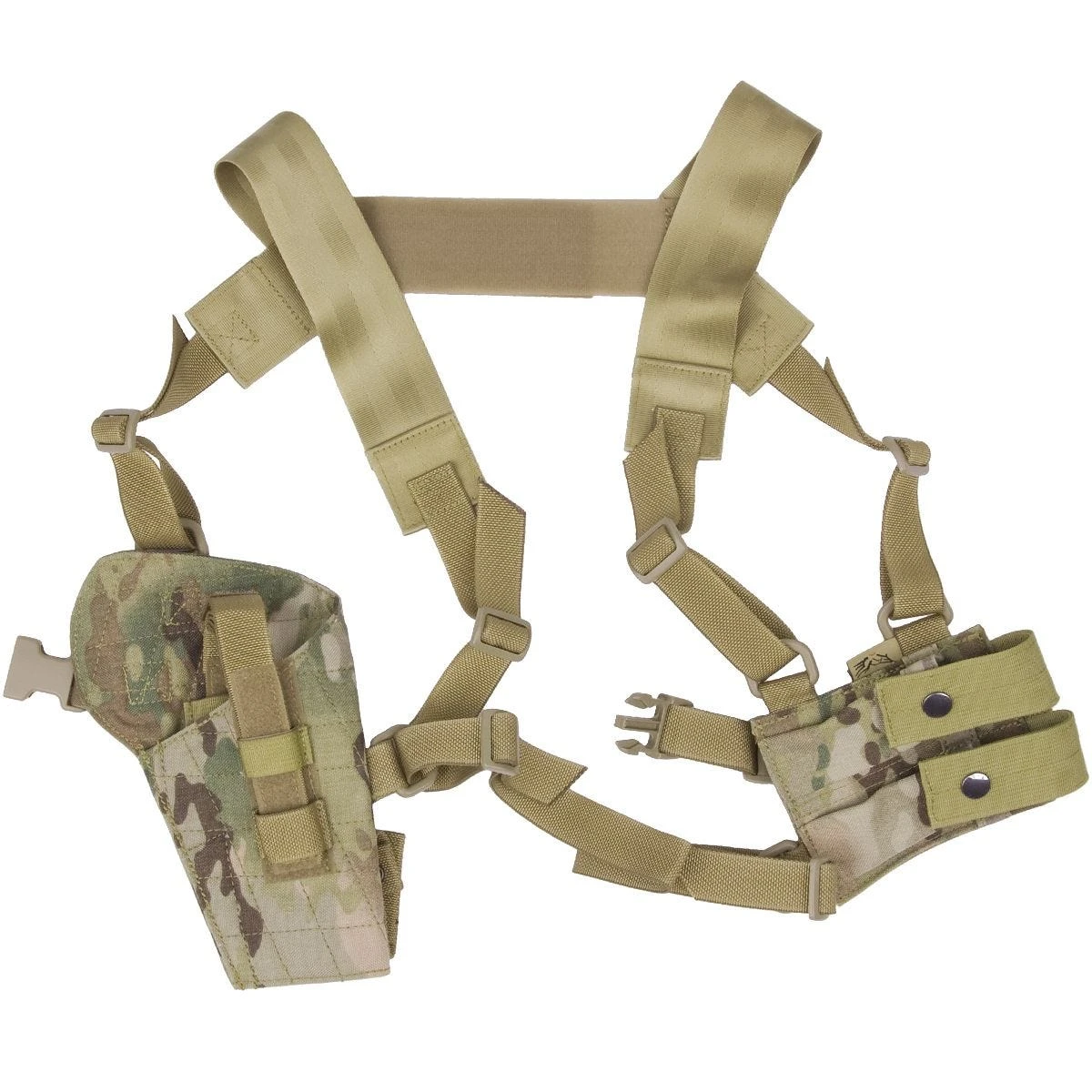 Flyye Shoulder Holster System Panel MOLLE MultiCam 3 Flyye Shoulder Holster System Panel MOLLE MultiCam