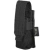 Flyye Single 9mm Magazine Pouch Ver. FE MOLLE Black -SurviGear Store flyye single 9mm magazine pouch ver fe molle black 01